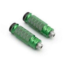 (grün)Passend für KAWASAKI ZX10R 2011-2020 Motorrad Furasten Pedal Fusttzen Furasten Universal 8mm