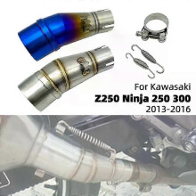 (Typ A) Passender Mittelrohr-Auspuffadapter für Kawasaki Z250 Ninja