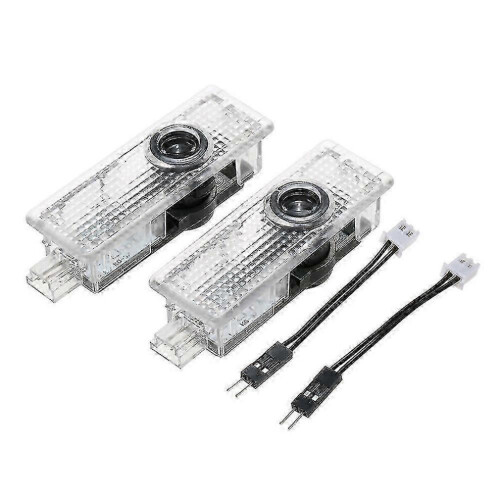 Pack Mini Cooper LED Door Logo Projector Welcome Light Decorative Ambient Car Accessories 1