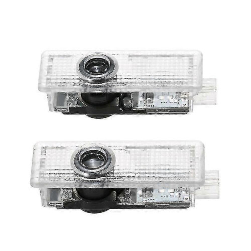 Pack Mini Cooper LED Door Logo Projector Welcome Light Decorative Ambient Car Accessories 2
