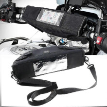 Passende Lenker-Navigationstasche/Satteltasche mit großem Bildschirm für Mobiltelefon/GPS für BMW R