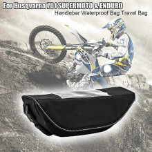 Applicable Motorcycle Handlebar Waterproof Bag Travel Bag For Husqvarna 701 Supermoto & Enduro