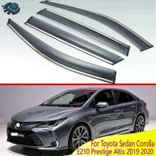 Compatible For Toyota Corolla E210 Sedan 2019-2024 Car Accessories Plastic Exterior Visor Vent Shades