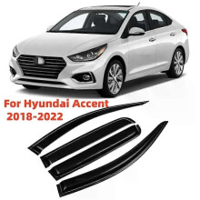 Applies to For Hyundai Accent Sedan 2018 2019 2020 2021 2022 Cars Accessories Window Visors Rain Sun