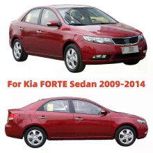 Applies to For Kia FORTE Sedan 2009-2014 Window Visors Sun Rain Guard Side Vent Deflector Weathershield