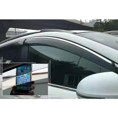 Compatible For Dodge Journey 2013-2017 2014 2015 2016 Plastic Exterior Visor Vent Shades Window Sun 2