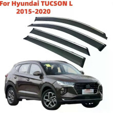 Applies to For Hyundai Tucson L 2015 2016 2017 2018 2019 2020 Car Accessories Door Window Visor Deflector
