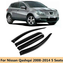 Applies to For Nissan Qashqai 2008 2009 2010 2011 2012 2013 2014 Car Side Window Visor Deflector Windshield