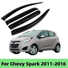 Applies to For Chevy Chevrolet Spark 2011-2016 Hatchback Car Styling Accessories Window Visor Deflector