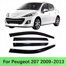 Applies to For Peugeot 207 2009-2013 Car Styling Accessories Window Visor Deflector Weathershield Sun