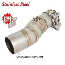 Passender Slip-On für CFmoto 450MT 450 MT 2023 2024 2025 Escape de moto cicleta conexin de tubo de enlace