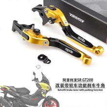 Passend für Aprilia SR GT200/SRGT125, modifiziert mit Handbremshebel, Hupengriff