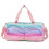 Sac de sport de voyage de grande capacité avec compartiment-Rose 1