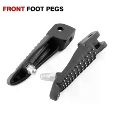 (Front Foot Pegs)Applies to Footrest Foot Pegs Pedal For KAWASAKI NINJA 250 400 Z250 Z400 ZX25R ZX4R