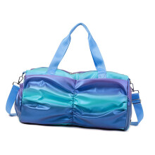 Sac d'entraînement respirant polyvalent avec poche-Couleur bleue