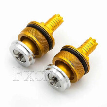 (Gold)Suitable Motorrad Front Shock Absorber Gabel Schraube Vorspannung Teller Bolzen Fr Yamaha YZF-R3