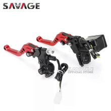 (Rot) Gilt für Brems- und Kupplungshebel der YAMAHA MT03 MT25 YZF R125 R3 R25 R15 MT15 MT125