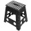 Heavy Duty Folding Step Stool 150kg Black 3