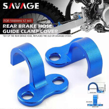 Gilt für die hintere Bremsleitungsschelle für YAMAHA YZ125, YZ 250, 80, 85, YZ450F, WR 250F, 450F, TT600
