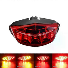 (Rot) Gilt für LED-Rücklicht-Blinker für DUCATI Monster 659 696 795 796 1100/S/EVO Motorrad