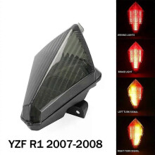 (B 2007-2008 YZF R1) Gilt für YZF R1 LED-Rücklicht mit integriertem Blinker für YAMAHA YZF-R1