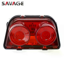 (Rot) Gilt für LED-Rücklicht, Bremslicht und Blinker für HONDA CBR250 MC19 MC22 CBR400 NC23 NC29 MC18