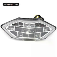 (Klar) Gilt für LED-Rücklicht, Bremslicht und Blinker für KAWASAKI Z250 Z300 NINJA 250/300 2013-2018