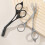 Ciseaux polyvalents pour tondeuse à sourcils en acier-Argent 8