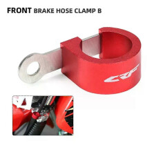 (Vorderseite B) Gilt für Bremsleitungshalterklemme für HONDA CRF 250 R/X 450 L/RL/RX CRF450R CRF250R