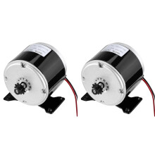2X 24V 300W High Speed Brushed Motor 2750rpm High Efficiency Aluminum Electric Motor for Electric Scooter New