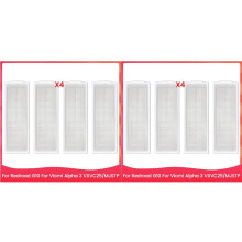 8PCS Stofzuiger HEPA-Filter voor Redroad G10 voor Alpha 3 VXVC25/MJSTP Stofzuiger Reserveonderdelen HEPA-Filter