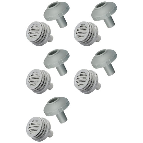 10x Substituição Do Conector Do Filtro 11070 e 11072 e 12364 para Piscina acima Do Solo 25022E 26005E Conector de Jato de Água de 1-1/4 Polegadas