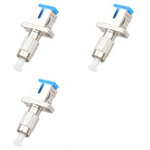 3X FC Male to SC Female UPC Fiber Flange Connector Singlemode Adapter Red Light Pen Optical Power Meter Pigtail FTTH