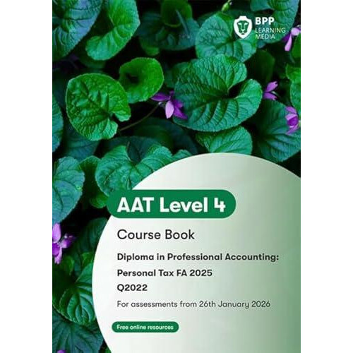 AAT Personal Tax by BPP Learning Media Paperback Book