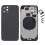 (Black)For iPhone 11 Pro 5.8 inch Back Battery Housing Cover+Middle Plate Frame+Side Buttons Replacement 1