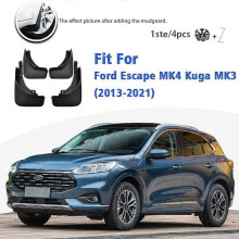 Mudguard For Ford Escape MK4 Kuga MK3 MK2 2013-2021 Front Rear 4pcs Mudflaps Mudguards Car Accessories