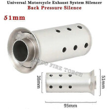 Geeignet Universal 51mm 60mm 63mm Motorrad Auspuffrohr Moto Schalldämpfer Schalldämpfer Abnehmbare DB