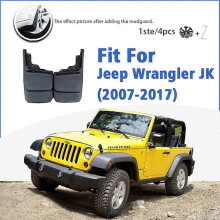 Mudguard For Jeep Wrangler JK 2007-2017 Front Rear Mudflaps Mudguards Accessories Splash Guard Fender