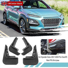 Applies to 4X Front Rear Mudflaps Splash Guards Mud Flaps For Hyundai Kona 2017-2020