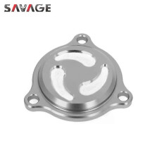 (GRAU) Gilt für Motorölfilterdeckel für SUZUKI DRZ 400 DRZ400 SM/S/E LTZ LTZ400 LTR 450 Burgman