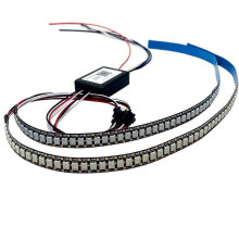 (2 Streifen à 50 cm, 72 LEDs) Motorrad-Rücklicht mit Ambientebeleuchtung, Steuerung per Bluetooth-App
