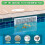 2X Skimmer Guard Kit Pool Skimmer Net Leaf Skimmer Catcher Shield Protective Spring Action Net System Leaf Protection 7