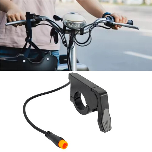 4X E Bike Throttle Quick Release Button Electric Accelerator Thumb Throttle M8 Port Throttle Release Handle 2