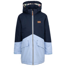 (7-8 Years, Cornflower) Trespass Kids Waterproof Jacket with Hood Oleta
