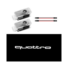 2-delige set LED-projectorlampen voor de autodeur, decoratieve welkomstverlichting voor de ingang van uw voertuig.