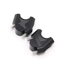 (Schwarz) Gilt für Benali Trk 502C Erhöhungscode Motorrad Lion Bj500 Wasserhahn Grifferhöhung