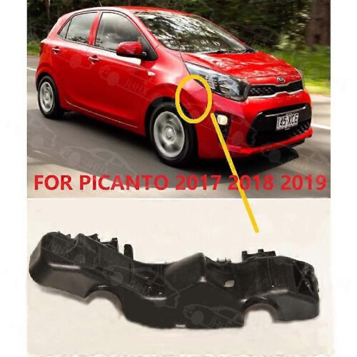 (Main Driver -Left)Compatible Picanto Eurostar 2017-2019 Front Bumper Fixed Bracket Front Bumper Bracket