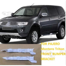 (Co-Pilot -Right R)Compatible Pajero Pajero 2008 2009 2010 2011-2015 Front Bumper Bracket Front Bumper