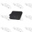 (Main Driver -Left)Compatible Corolla 2014-2017 Front Bumper Trailer Cover Towing Hook Hole Cover Front 1