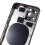 (Black)For iPhone 11 Pro 5.8 inch Back Battery Housing Cover+Middle Plate Frame+Side Buttons Replacement 4